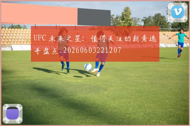 UFC 未来之星：值得关注的新秀选手盘点_20260603221207